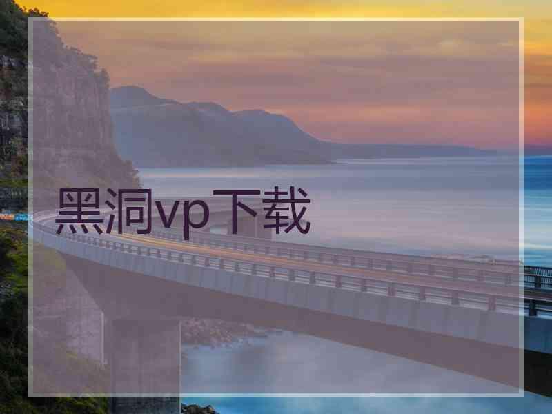 黑洞vp下载