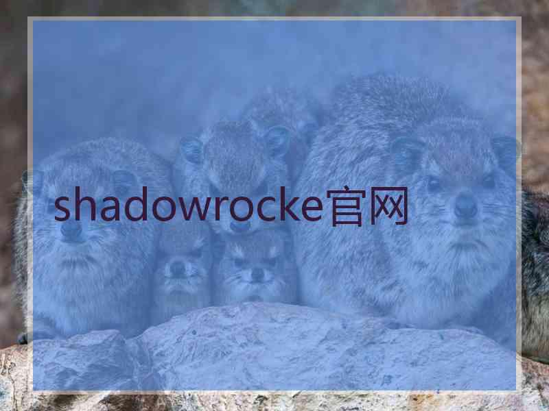 shadowrocke官网