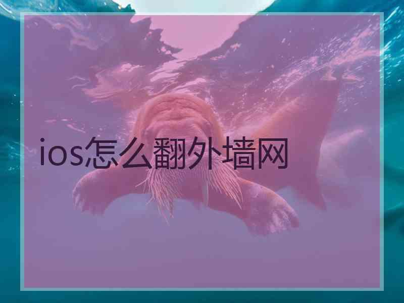 ios怎么翻外墙网