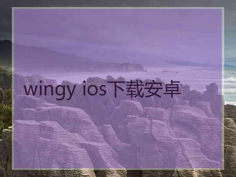 wingy ios下载安卓